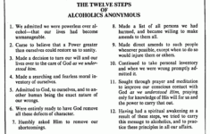 We Could All Benefit From The 12 Steps 12 Step Worksheets 12 Step