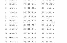 Grade 7 Maths Worksheets With Answers 7th Grade Math Worksheets Math