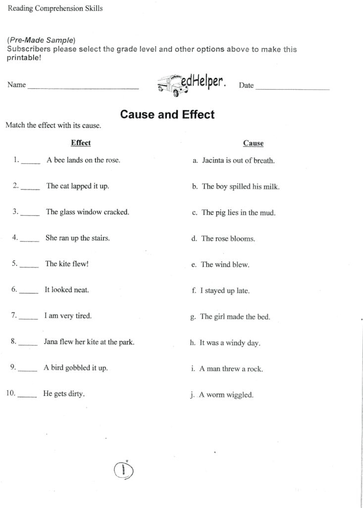 Aphasia Worksheets Printable | Ronald Worksheets