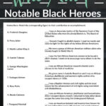Black History Month Worksheets Free Printable
