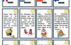 Christmas Traditions Around The World English ESL Worksheets For