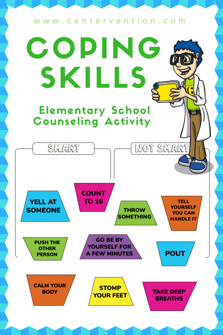 Coping Skills Worksheets For Students In Elementary School