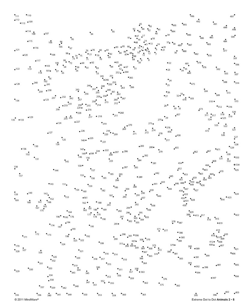 Dot To Dot Hard Worksheets Printable | Ronald Worksheets