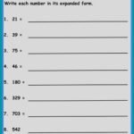 Expanded Notation Worksheets Printable