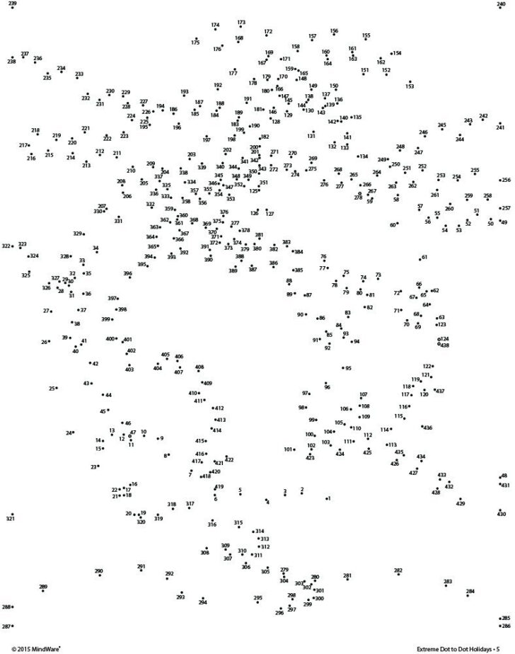 Extreme Dot To Dot Worksheets Printables