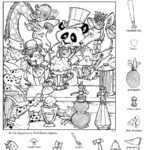 Find Hidden Objects Worksheets Printable