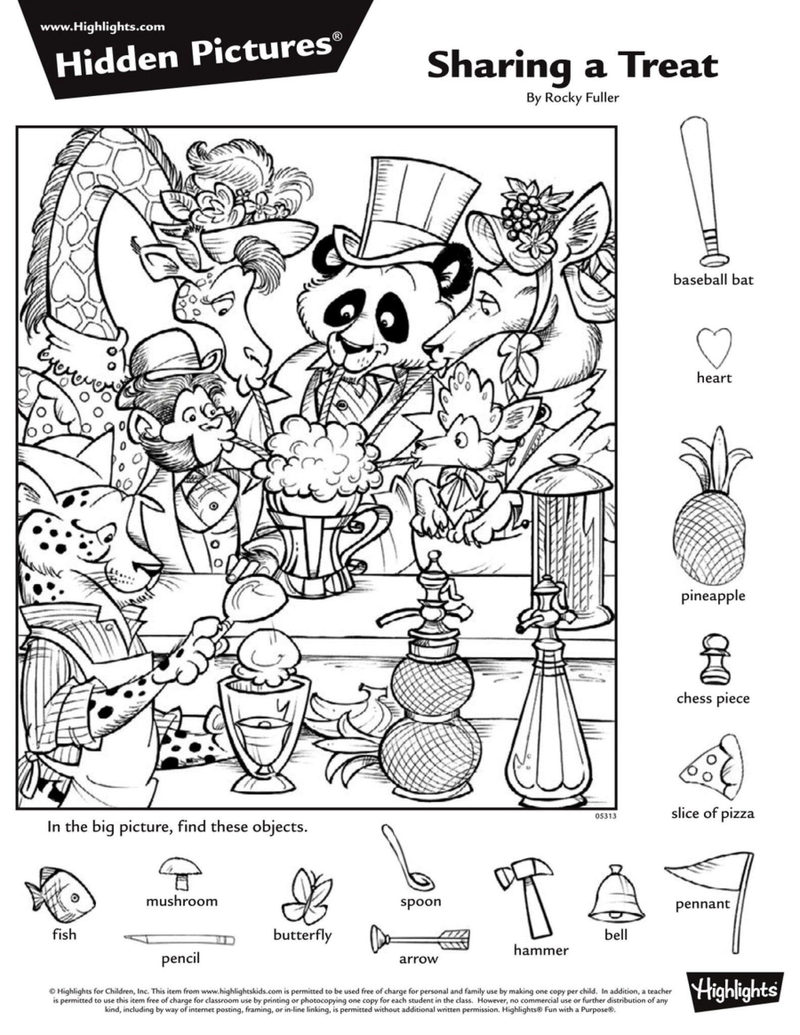 Find Hidden Objects Worksheets Printable | Ronald Worksheets