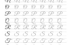 Pin On English Calligraphy Worksheet Copybook