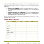 Free Daily Living Skills Worksheets Printables