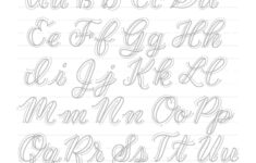 Resultado De Imagem Para Faux Lettering Alphabet Hand Lettering