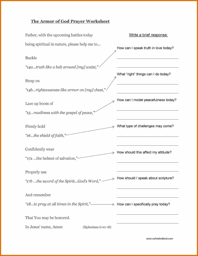 Free Printable Bible Study Worksheets For Adults | Ronald Worksheets