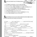 Free Printable Grammar Worksheets High School