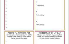 Gratitude Worksheets For Kids Free Printable Gratitude Journal In 2020