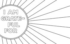 I Am Thankful For Worksheet Free Printable Paper Trail Design