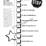 Free Printable Impulse Control Worksheets