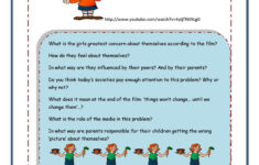 Teenagers 39 Self esteem Worksheet Free ESL Printable Worksheets Made