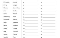 Books Of The Old Testament Printable Activity Bible Worksheets Bible