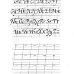 Free Worksheets Printable Calligraphy Worksheet