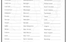free worksheets printable state capitals test State Capitals 4 Worksheets 2 Quiz Tests USA States And Capitals