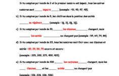 French Immersion FREEBIE Grade 3 Skip Counting Patterns And Number Line