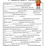 Funny Worksheets Printable Mad Libs