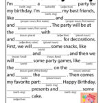 Funny Worksheets Printable Mad Libs