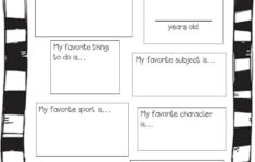 Who Am I A Beginning Of The Year Get To Know You Activity Get To