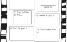 Who Am I A Beginning Of The Year Get To Know You Activity Get To