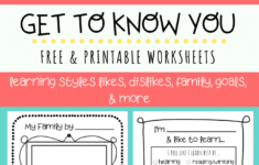 getting to know you worksheets printable questions Get To Know You Worksheets Get To Know You Questions For Kids 6 The