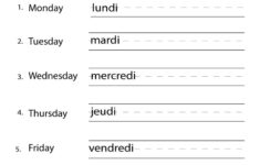 French Worksheets For Grade 1 Printable 001 Coloring Sheets