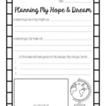 Hopes And Dreams Worksheets Printable Pdf