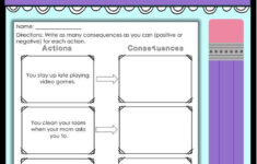 30 Impulse Control Worksheets For Kids Template Library