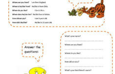 Introducing Yourself English ESL Worksheets For Distance Learning And
