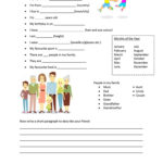 Introduce Yourself Worksheets Printable