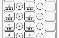 Free Math Printables Addition K5 Worksheets