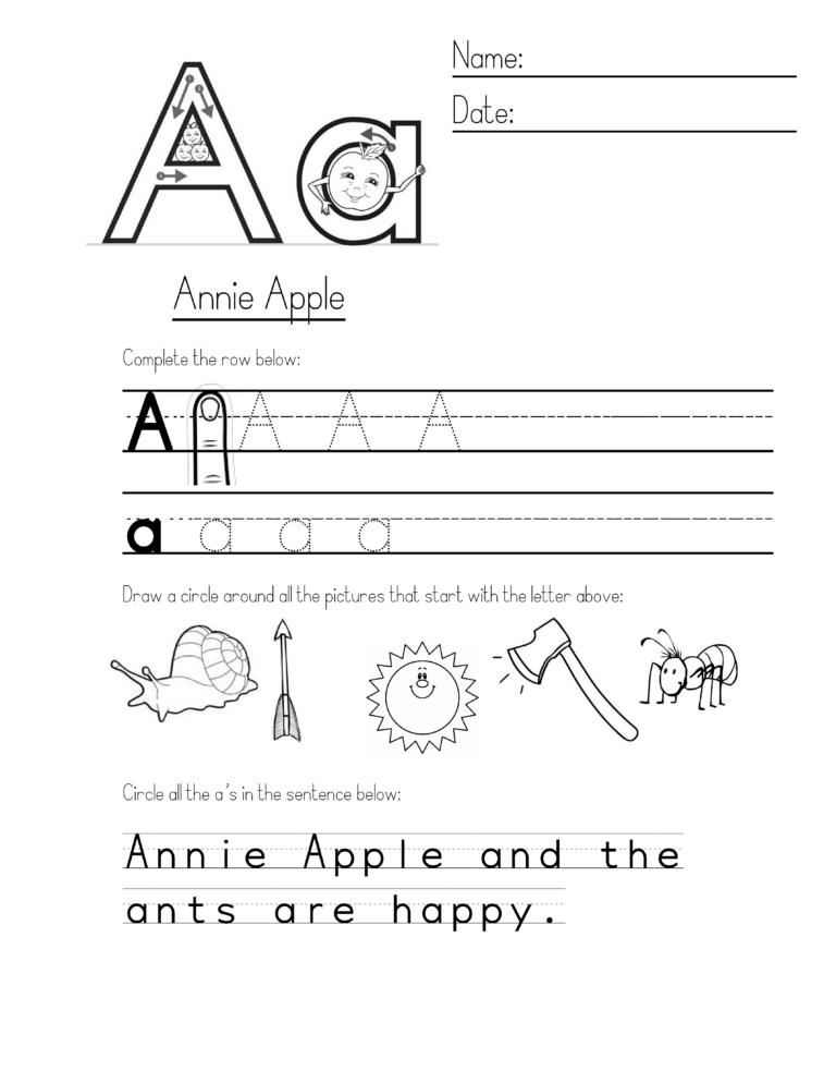 Letterland Worksheets Printable | Ronald Worksheets