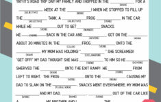 10 Best Camping Mad Libs Printable Printablee