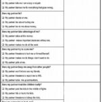 Marriage Counseling Worksheets Printable
