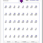 Math Worksheets Printable For Adult Learners