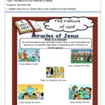Miracles Of Jesus Worksheets Printables