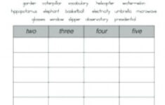 Free Printable Open And Closed Syllable Worksheets Printable Worksheets