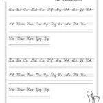Penmanship Worksheets Printable