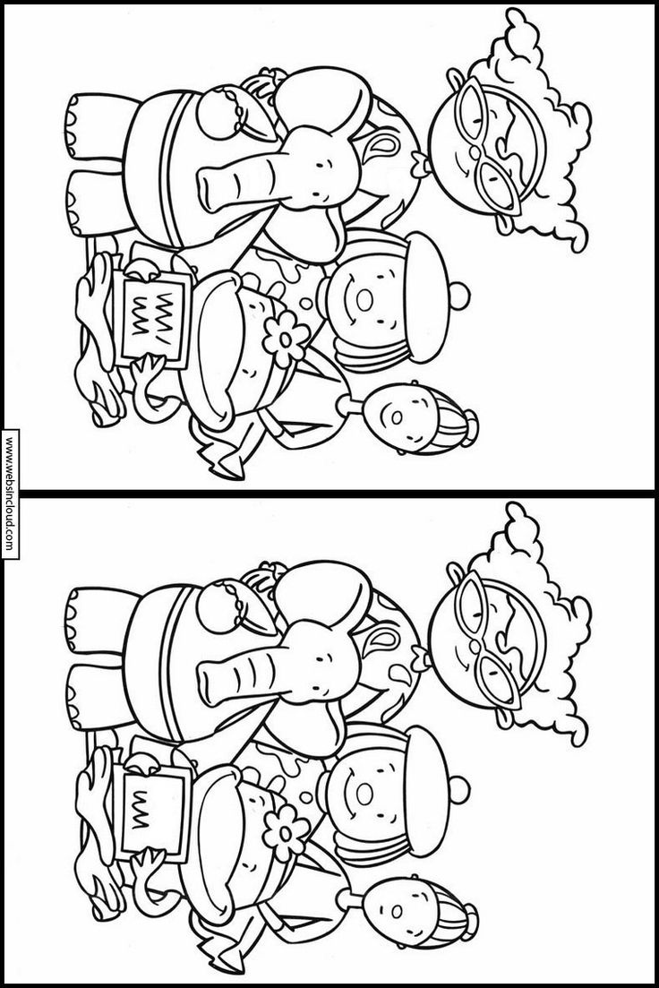 Printable Worksheet Spot The Differences Jo Jo 39 s Circus 29 In 2020 