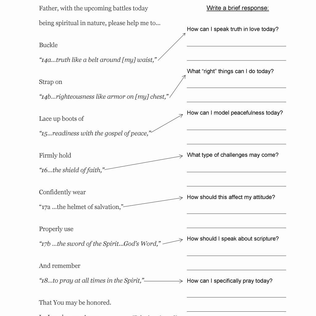 Printable Bible Study Worksheets For Adults Bible Study Worksheet 