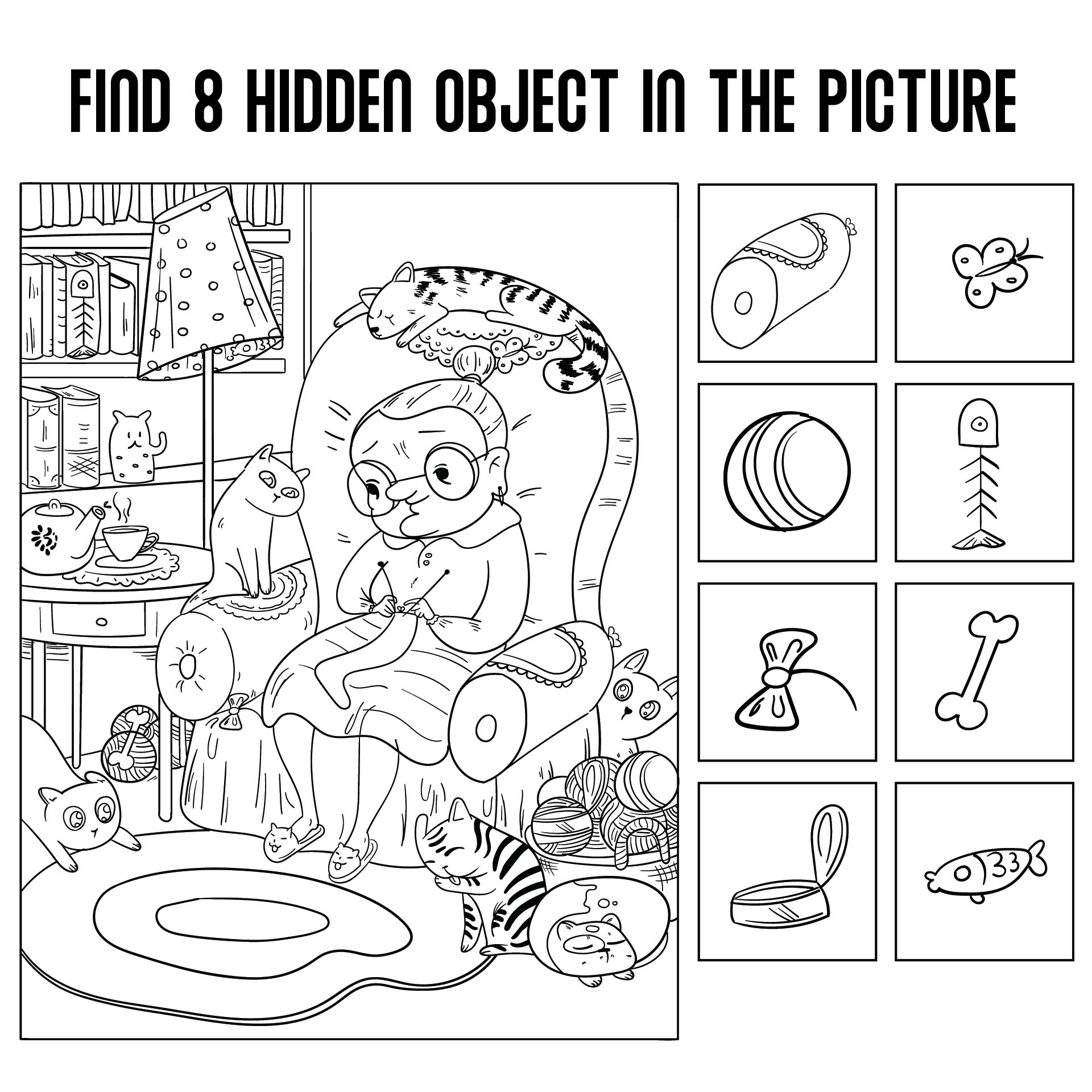 Printable Hide And Seek Templates