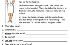 Free Printable Reading Comprehension Worksheets For Adults Free Printable