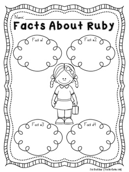 Ruby Bridges NO PREP Printables Black History Month By Teacher Karma