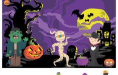 10 Best Halloween Seek And Find Printables Printablee