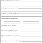 Self Esteem Builder Printout Worksheets Printable