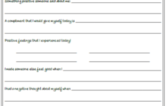 Self Esteem And Confidence Building Worksheets For Kids And Teens
